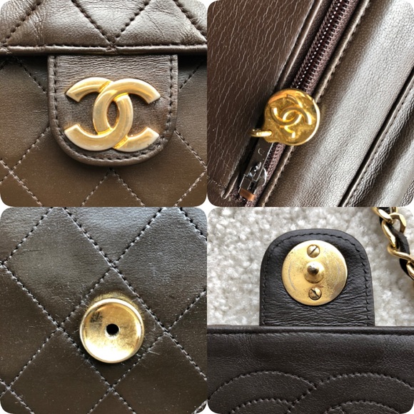 Chanel Single Flap Quilted Lambskin Shoulder Bag - Picture 10 of 14